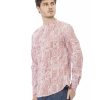 Regular Fit Mandarin Collar Shirt – L