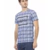 Short Sleeve T-shirt with Front Print – L