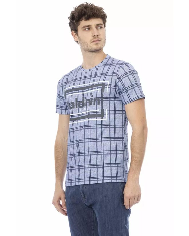 Short Sleeve T-shirt with Front Print – L