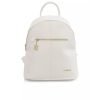 Golden Logo Backpack with Zip Closure and Adjustable Shoulders One Size Women