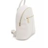 Golden Logo Backpack with Zip Closure and Adjustable Shoulders One Size Women