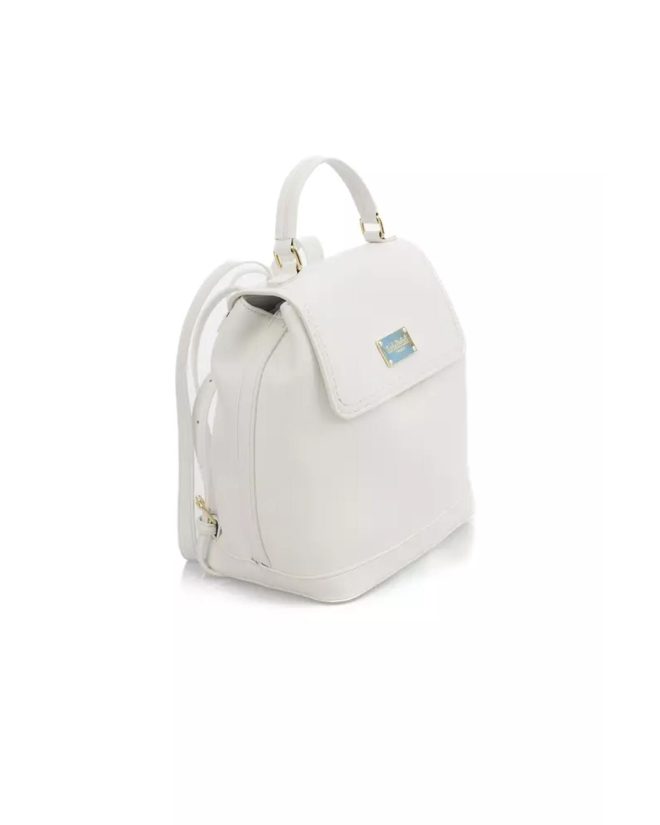 Golden Detail Flap Backpack One Size Women