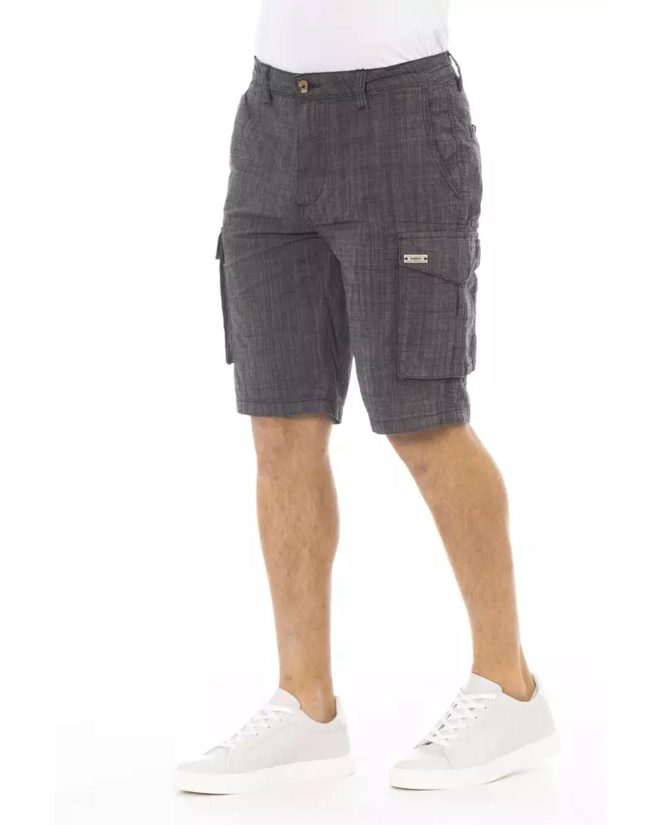 Cargo Shorts with Front Zipper and Button Closure Men – W30 US