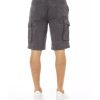 Cargo Shorts with Front Zipper and Button Closure Men – W30 US