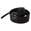 CNC Costume National Fashion Belt with Silver Tone Buckle 85 cm Women