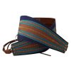 Multicolor Leather Waist Belt with Tie Fastening One Size Women