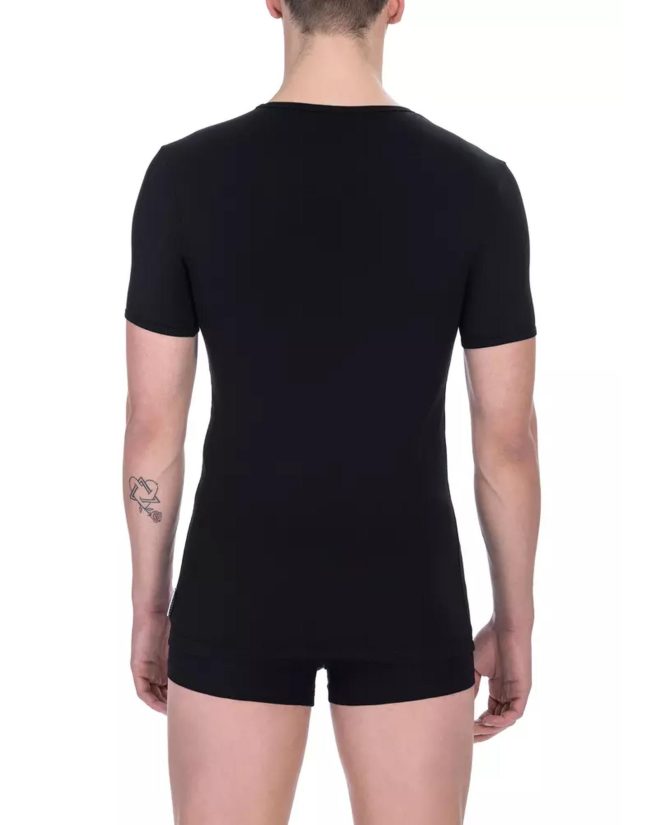 Black Classic Logo T-Shirt – L