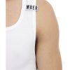 Stretch Cotton Logoed Shoulder Pad Mens Tank Top – L