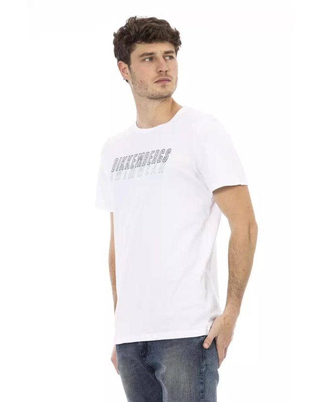 Front Print Logo T-Shirt – L