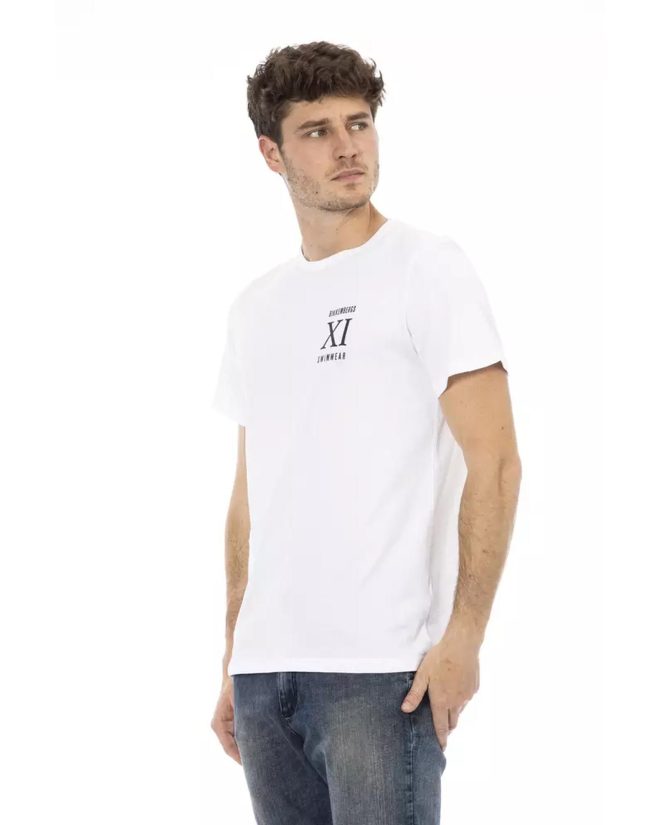 Front Print T-Shirt – L