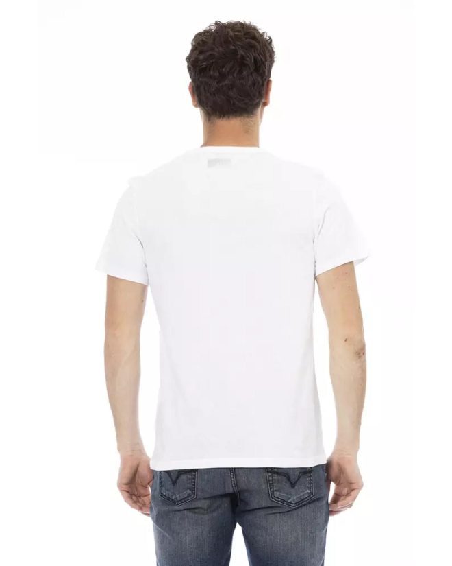 Front Print T-Shirt – L