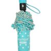 Polka Dots Umbrella with Automatic Opening and Closing UV Protection 99% One Size Women