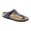 Blue Thong Sandals with Signature Support and Minimalist Look – 45 EU