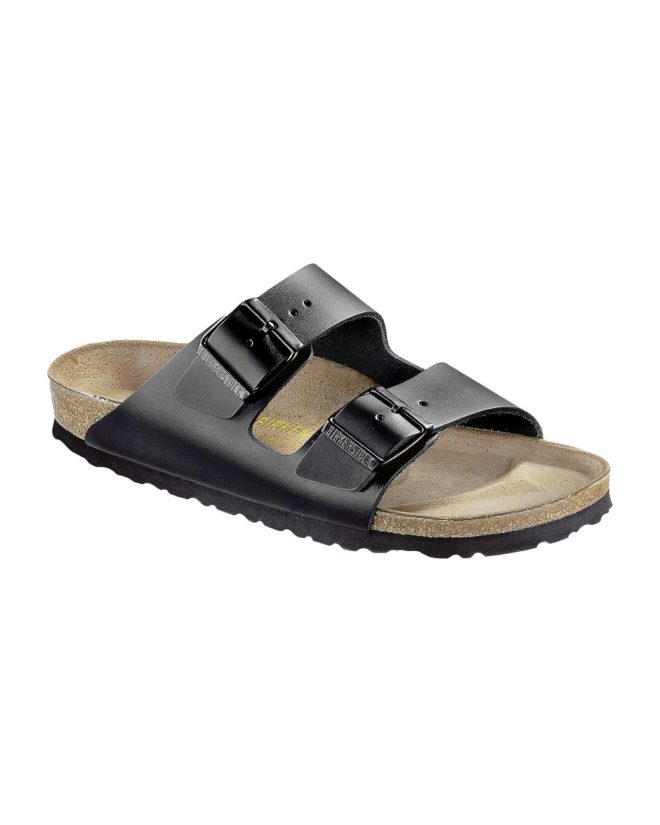 Adjustable Natural Leather Sandals with Arch Support – 36 EU