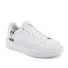 Synthetic Leather Sneakers – 39 EU