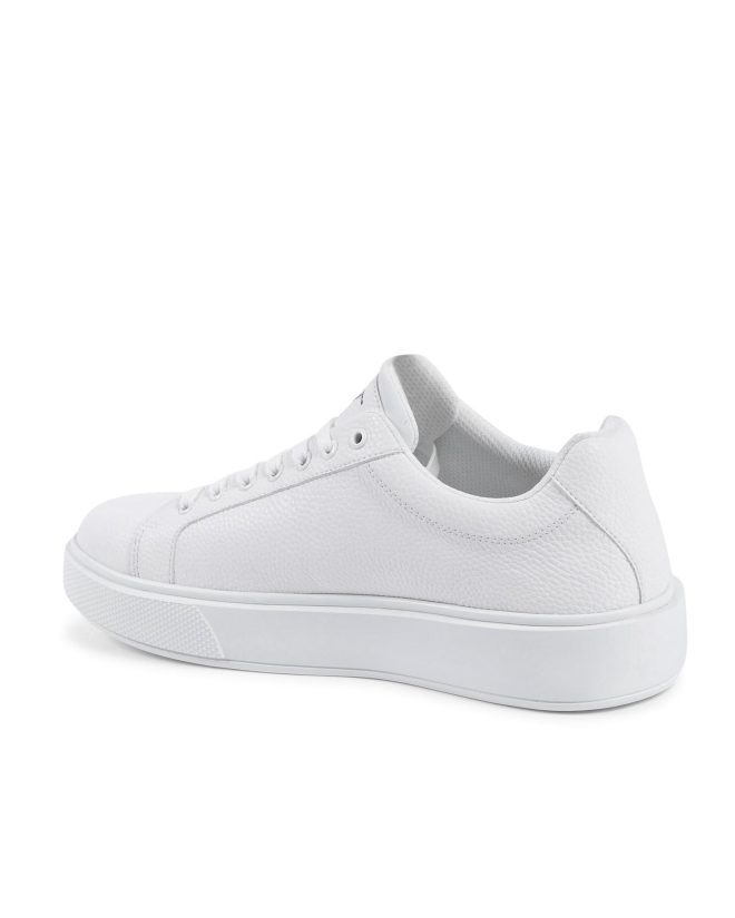 Synthetic Leather Sneakers – 39 EU