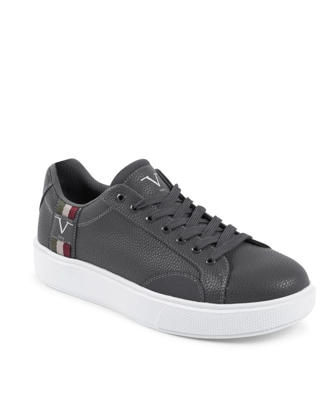 Synthetic Leather Sneaker – 44 EU