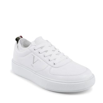 Synthetic Leather Rubber Sole Sneaker