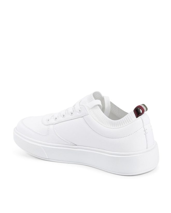 Synthetic Leather Rubber Sole Sneaker – 39 EU