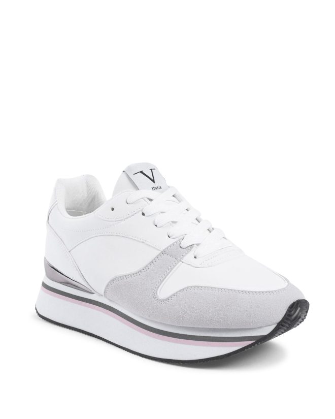 Synthetic Leather Rubber Sole Sneaker – 39 EU