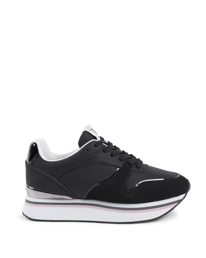 Synthetic Leather Sneaker – 39 EU