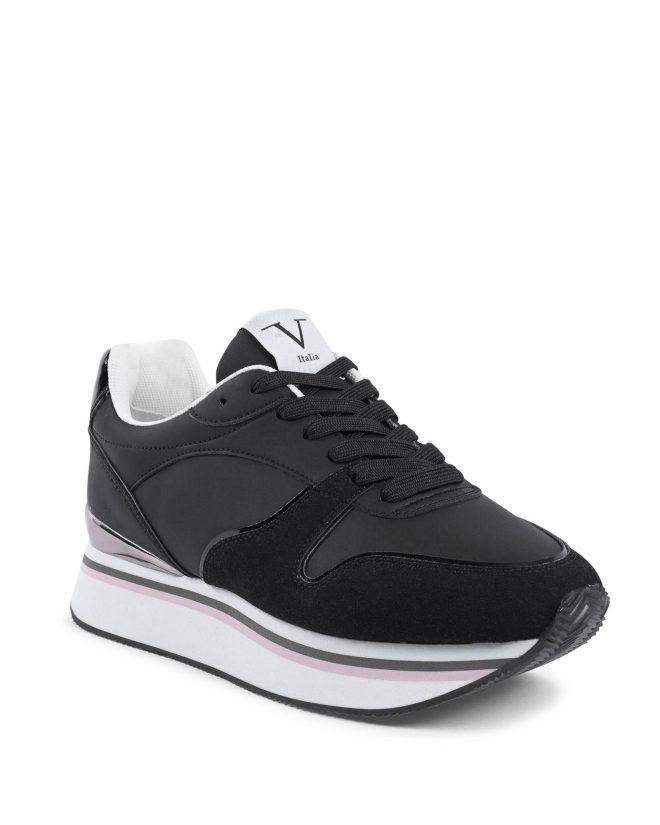 Synthetic Leather Sneaker – 39 EU