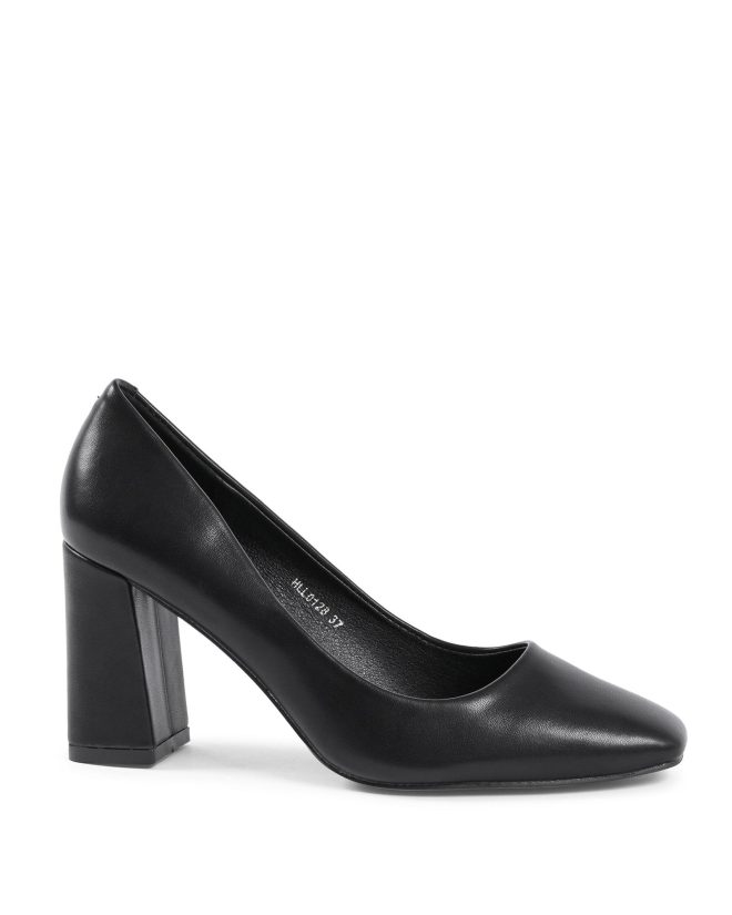 Synthetic Leather High Heel Pump – 36 EU