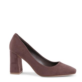 Fabric High-Heel Pump Shoe