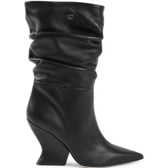 Point Toe Wedge Boots