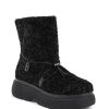 Modern Shearling Ankle Boot with Rubber Soles – 36 EU