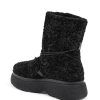 Modern Shearling Ankle Boot with Rubber Soles – 36 EU