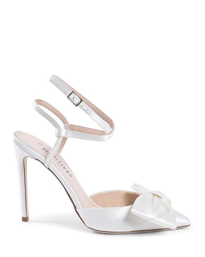 Satin Evening Sandals – 37 EU