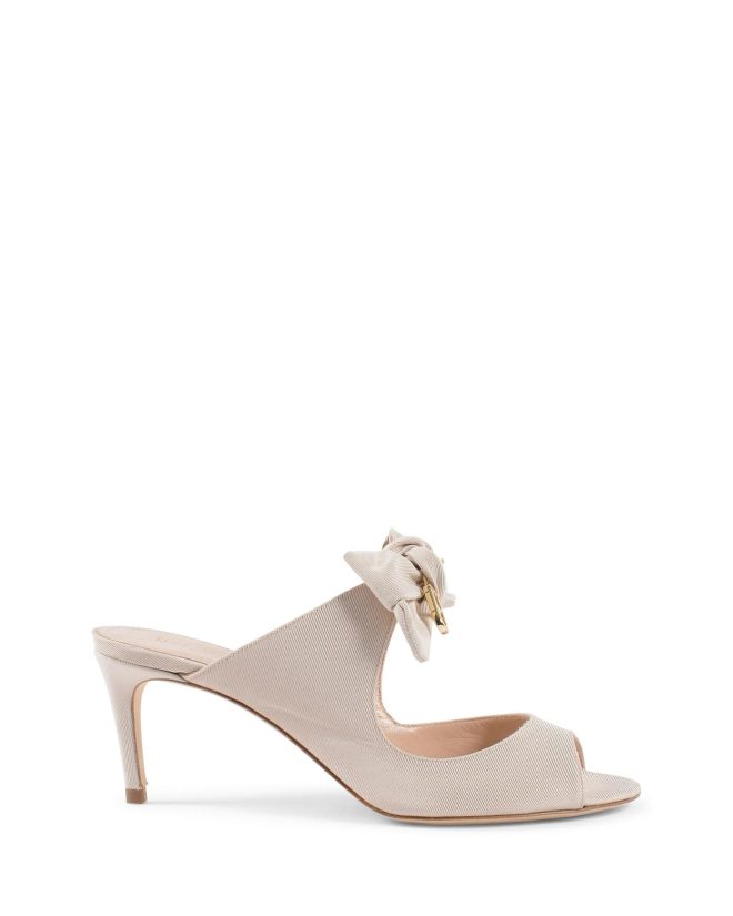 Grosgrain Bow Heel Mule – 36 EU