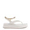 Gold Chain Wedge Sandals – 35 EU