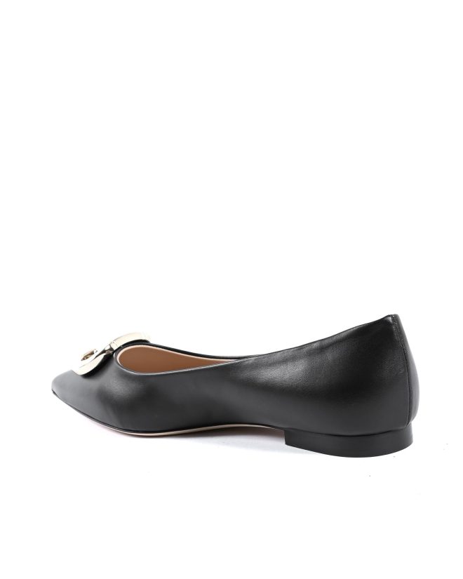 Capretto Leather Ballerina Flat – 35 EU