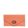 Italian Leather Envelope Clutch – One Size