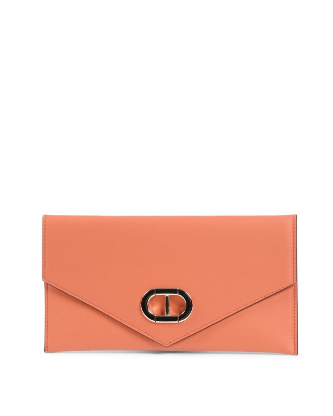 Italian Leather Envelope Clutch – One Size