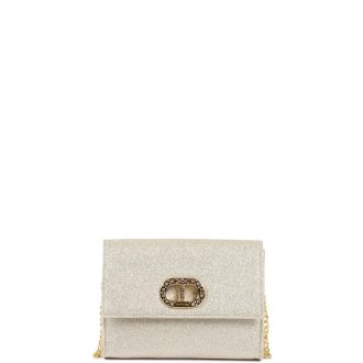 Glitter Chain Strap Clutch – One Size