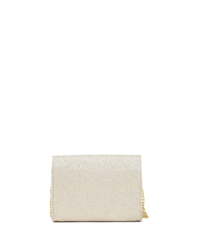 Glitter Chain Strap Clutch – One Size