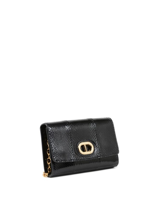 Python Chain Strap Clutch – One Size