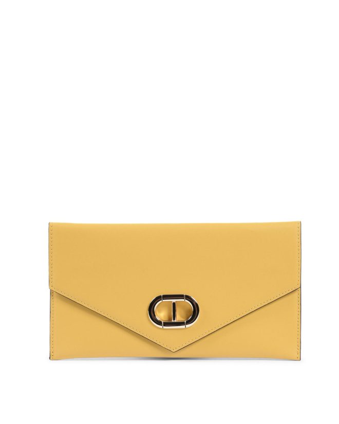 Leather Envelope Clutch – One Size