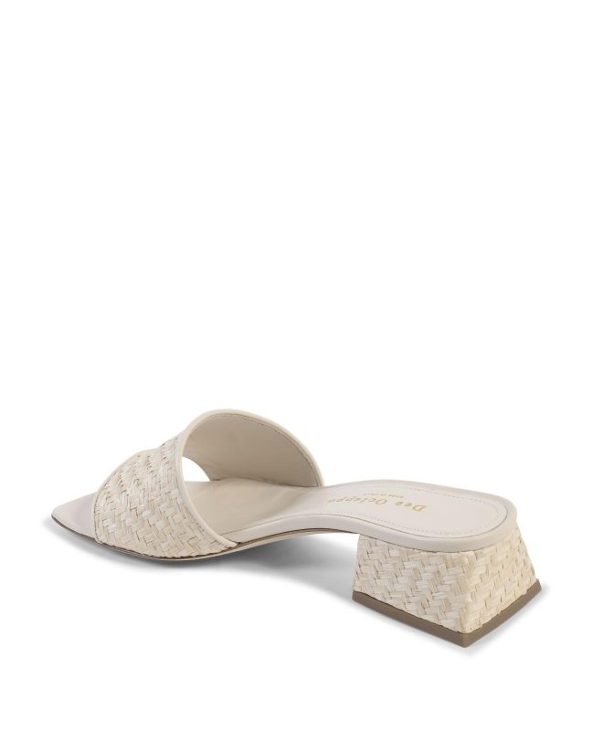 Natural Raffia Mule – 36 EU