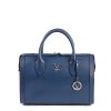 Blue Saffiano Leather Handbag – One Size