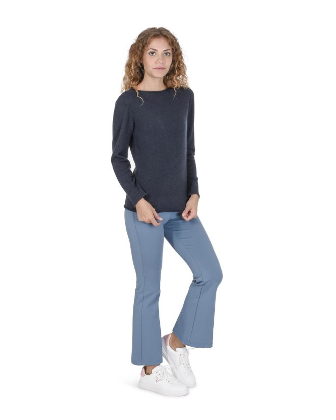 Cashmere Boatneck Sweater – S