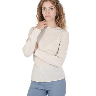 Cashmere Boatneck Sweater for Women