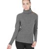 Cashmere Womens Turtleneck Sweater – 40 EU