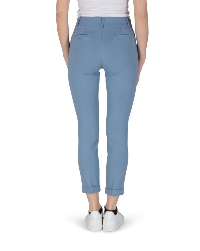 Light Blue Trousers with Italian Design – XL