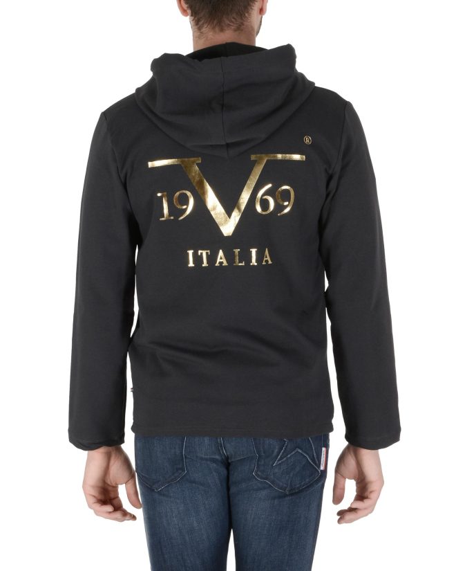 Dark Grey Hoodie by 19V69 Italia – XL