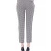 Patterned Pants with Multiple Pockets 40 IT Women