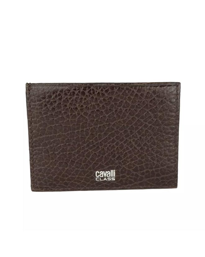 Cavalli Class Empire Calfskin Card Holder One Size Men